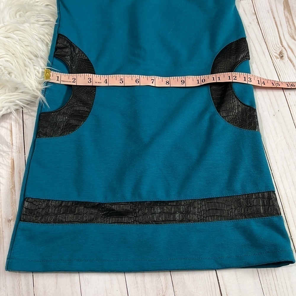 Laundry by Shelli Sagal Turquoise Dress Size 8 NWT - Picture 9 of 9
